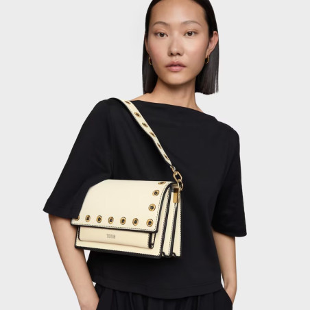 Bolso Tous Bandolera Mediana Beige Audree Trampantojo