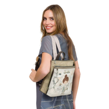 Mochila Anekke Sophia Cuadrada
