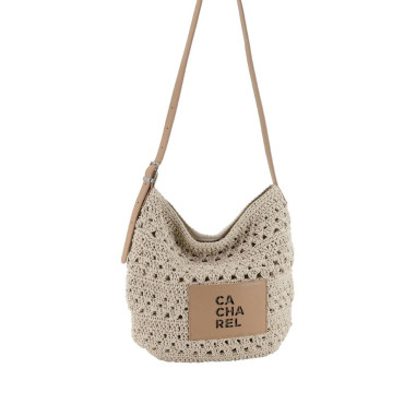 Bolso Cacharel Bandolera Beige