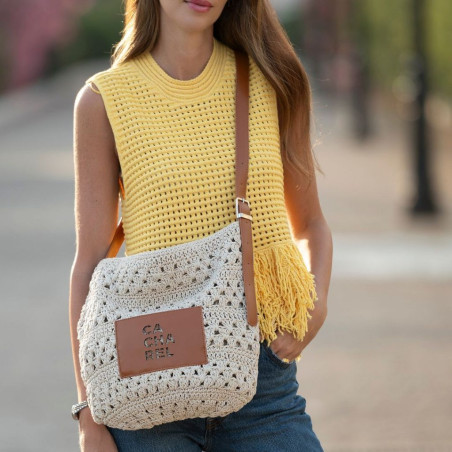 Bolso Cacharel Bandolera Cuero