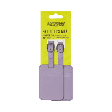 Etiquetas de Equipaje Digital Lavender American Tourister