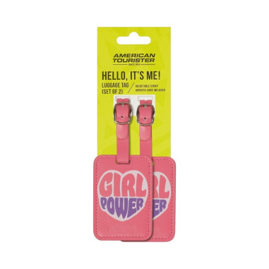 Etiquetas de Equipaje Girl Power...