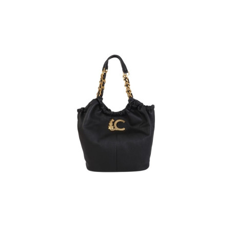 Bolso Lola Casademunt Shopper LC Animal Negro