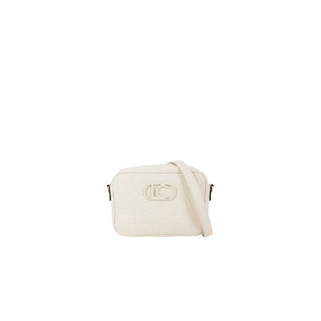 Bolso Lola Casademunt Bandolera Pespuntes Monograma Crudo