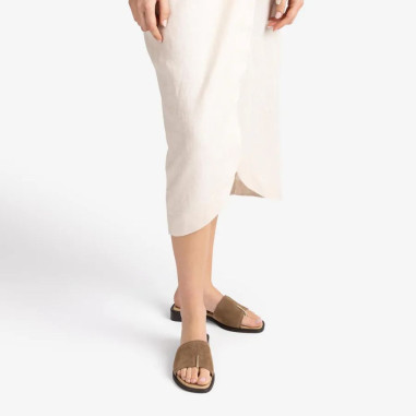 Sandalias Plana de Pala Ancha Handy...