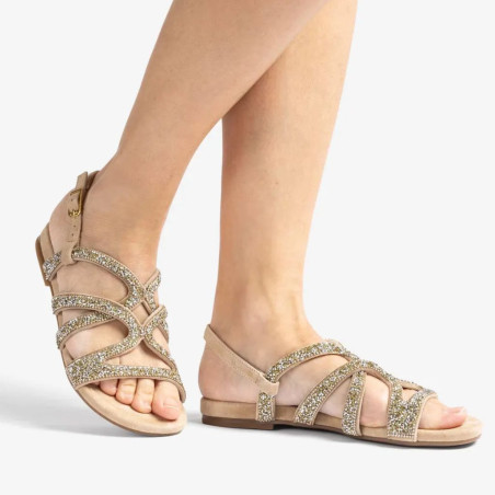 Sandalias con Cristales Comic Unisa