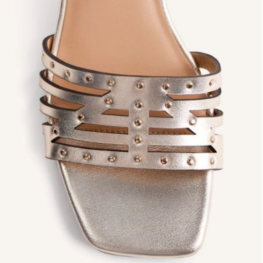 Sandalias Gioseppo Tacón Piel y...