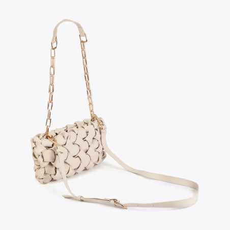 Bolso Lola Casademunt Bandolera Efecto Nudos Crudo