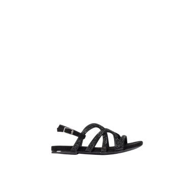 Sandalias con Cristales Comic Negro...