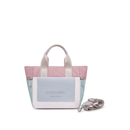 Bolso Cacharel Shopper Nylon Plata