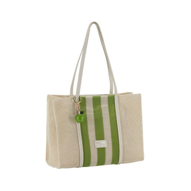 Bolso Cacharel Shopper Efecto Red Beig