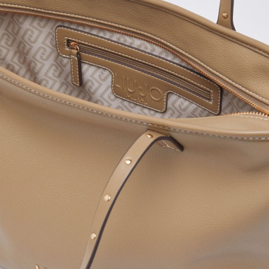 Liu Jo Bolso Tote Mediano Barro