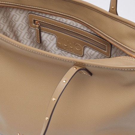 Liu Jo Bolso Tote Mediano Barro