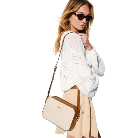 Liu Jo Bolso Bandolera Mediana de Yute