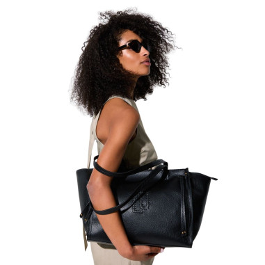 Liu Jo Bolso Tote Grande Negro