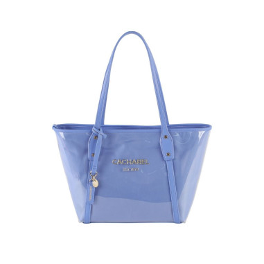 Bolso Cacharel Shopper Vinilo Lavanda