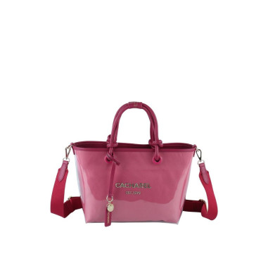 Bolso Cacharel Shopper Vinilo Magenta