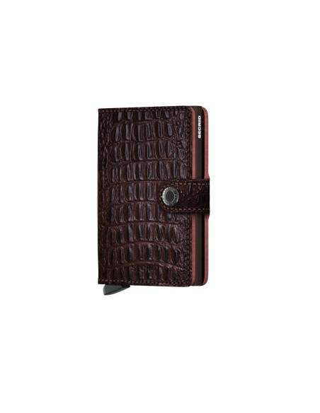 MINI MONEDERO DE SECRID MARRÓN DEL NILO