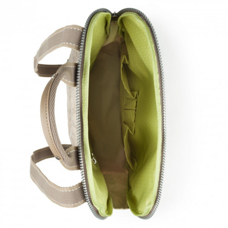 Mochila Kaos de Nylon en color piedra de Tous.